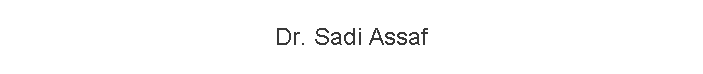 Dr. Sadi Assaf