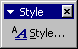 [Style toolbar]