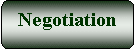 Flowchart: Alternate Process: Negotiation