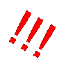Text Box: !!!