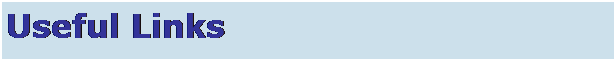 Text Box: Useful Links
