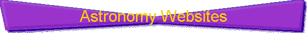 Astronomy Websites
