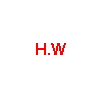 Text Box: H.W

