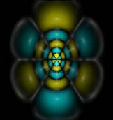 hydrogen (n=8, l=3, m=0)