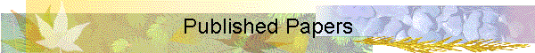 Published Papers