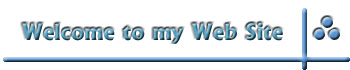 Welcome to my Web Site