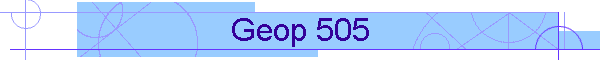 Geop 505