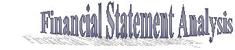 Financial Statement Analysis