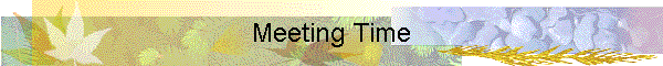Meeting Time
