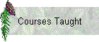 Courses Taught