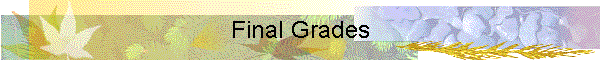 Final Grades