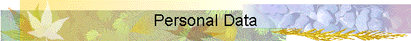 Personal Data
